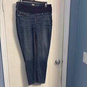 Signature by Levi Strauss Blue Jeggings with Elastic Waistband